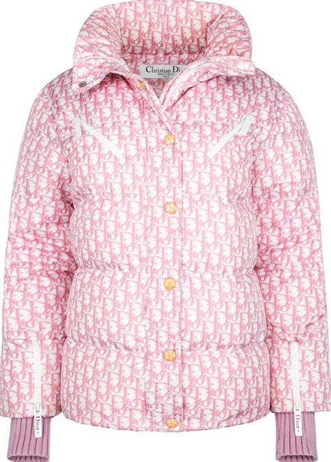 dior pink puffer|dior designer jacket women.